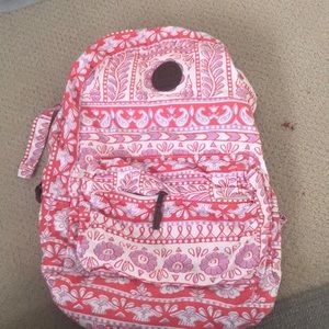 Floral backpack, perfect condition
